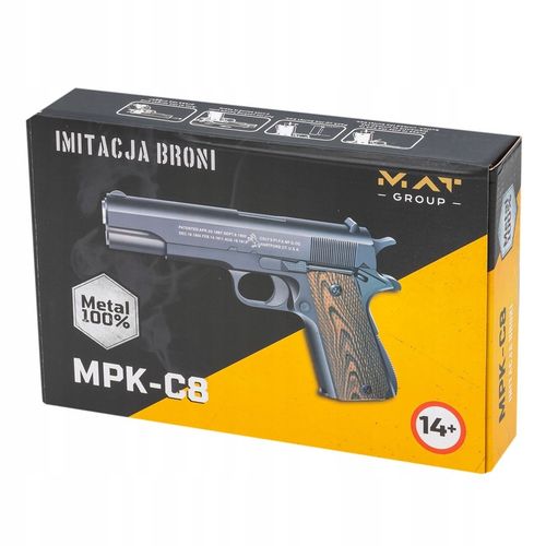PISTOLET METALOWY NA KULKI COLT ASG IMITACJA BRONI NA KULKI 6MM REPLIKA na Arena.pl