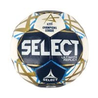 Piłka ręczna Select Ultimate Champions League Replica 3 v25 Official EHF II garunek biało-granatowo-złota 13519/270061 r. — Rozmiar: 3