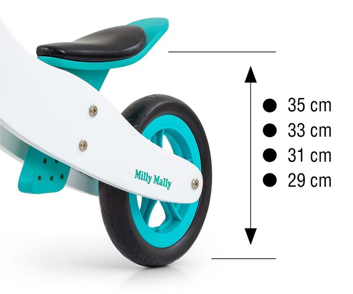 MILLY MALLY 5786 Pojazd 2w1 COOL CLASSIC MINT zdjęcie 7