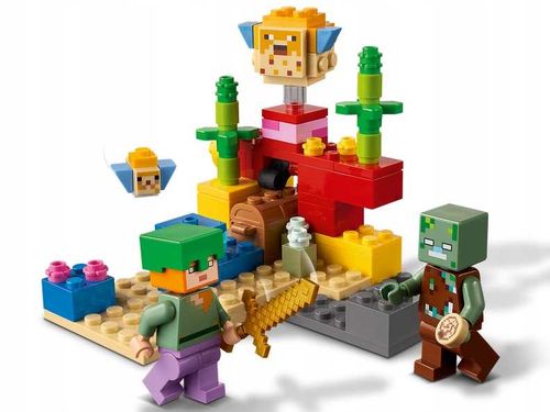 21164 - LEGO Minecraft - Rafa koralowa na Arena.pl