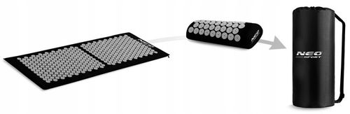 MATA DO AKUPRESURY Z KOLCAMI + PODUSZKA + TORBA na Arena.pl