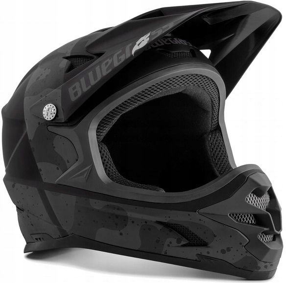 Kask BLUEGRASS INTOX FULL FACE M 56-58cm czarny zdjęcie 3