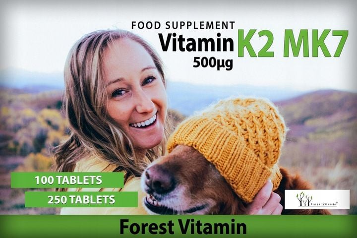 FOREST WITAMINA K2 MK-7 500mcg 100 tab NATURALNA zdjęcie 11