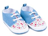 Buciki niechodki dziewczęce jeansowe OBO-180G 9-15 miesięcy