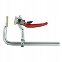 DEDRA ZACISK ŚCISK STOLARSKI ZAPADKOWY TYPU F 200X120MM STALOWY 12A076