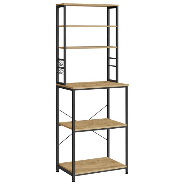 Szafka kuchenna organizer 60x40x167 cm dąb artisan loft zdjęcie 1