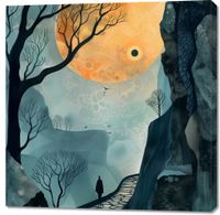 Obraz 100x100cm Tajemnica Drogi bez Celu