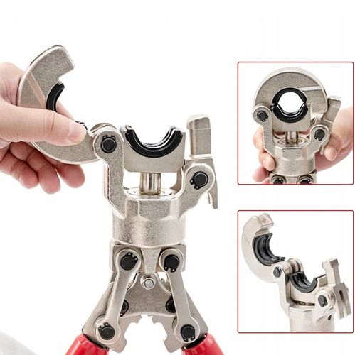 ZACISKARKA DO RUR PEX-AL-PEX PRASA RĘCZNA 16 20 26 32 8 MATRYC TYP U V M TH na Arena.pl