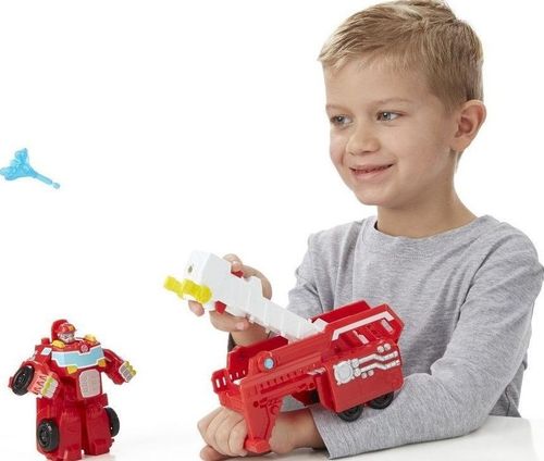 Hasbro Transformers RescueBots Czerwony+naczepa B4952 na Arena.pl