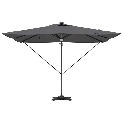 Parasol Roma Antracyt 286 x 285 x 270 cm Aluminium, Poliester na Arena.pl