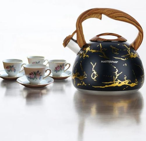 Czajnik emaliowany 2.8L z gwizdkiem. Masterpan MP-1009 na Arena.pl