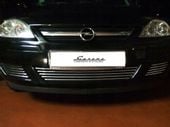 OPEL CORSA C 03-06 - Listwy CHROM Chromowane GRILL