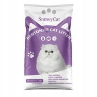 ŻWIREK DLA KOTA BENTONITOWY LAWENDOWY 10L ZBRYLAJĄCY NATURALNY BEZPYŁOWY