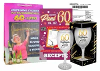 PIĘKNY! Gotowy Prezent na 60 Urodziny, na 60-tkę