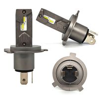 Żarówki LED H4 12V CANBUS 8000lm 2 szt - homologacja - Nowość