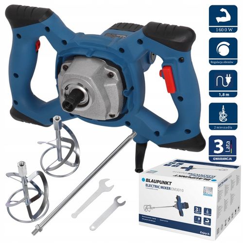 Mieszadło Elektryczne Do Kleju Zapraw Farb Betonu 2x Mieszalnik na Arena.pl