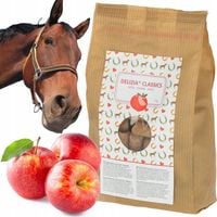 Smakołyki smaczki przysmaki cukierki dla konia Delizia Classic JABŁKO, 1 kg