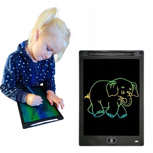 TABLET GRAFICZNY XXL DO RYSOWANIA 12 CALI TABLICA LCD ZNIKOPIS MULTIKOLOR na Arena.pl