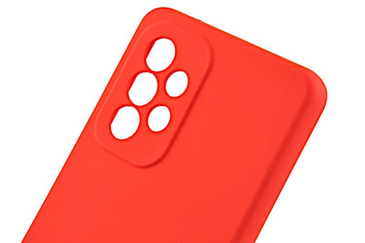 Etui Mercury Goospery Silicone do Samsung Galaxy A53 5G czerwony zdjęcie 4