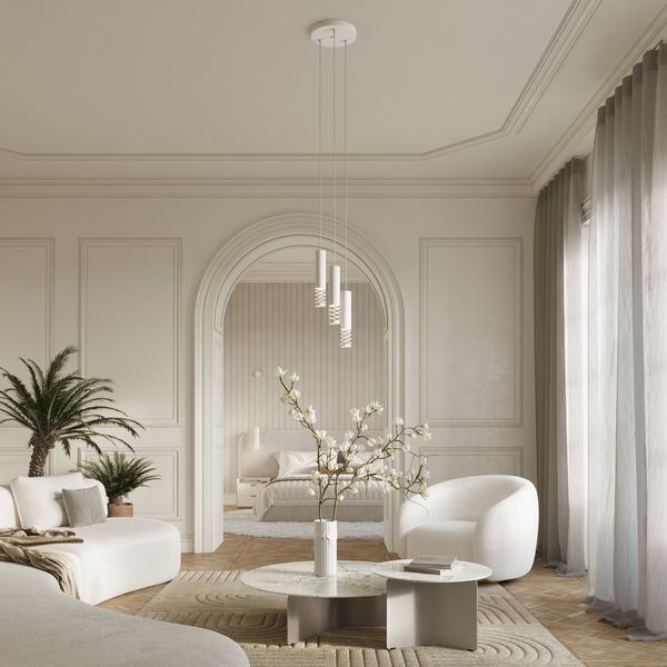 Lampa wisząca LAMI 3P biały zdjęcie 12