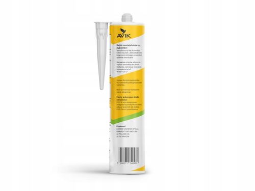 PROFESJONALNY BEZBARWNY KLEJ DO MONTAŻU KOLCÓW NA PTAKI GOŁĘBIE AVIK na Arena.pl