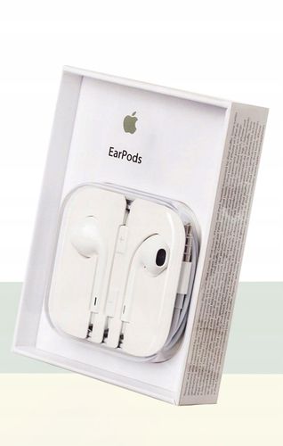 ORYGINALNE SŁUCHAWKI APPLE EARPODS IPHONE IPAD na Arena.pl