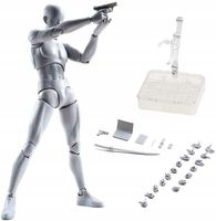 2 x Figurka body-kun mężczyzna do nauki rysowania szkicowania