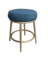 Taboret Ben noga metalowa złota MG33