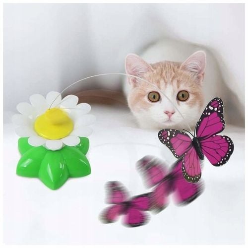 Zabawka dla kota MOTYLEK Ruchoma INTERAKTYWNA na Arena.pl
