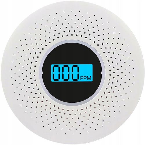 Bezprzewodowy Czujnik dymu i gazu CO czadu tlenku węgla 85dB alarm na 3xAA na Arena.pl