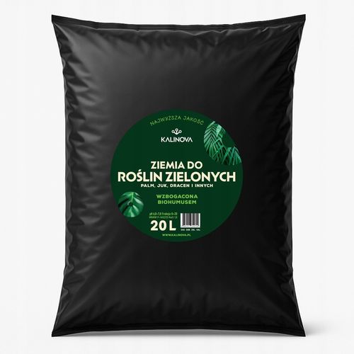 Podłoże Rośliny Zielone do Palm Juk Dracen Monstery Zamiokulkasa na Arena.pl