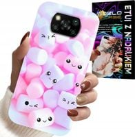 ETUI DO XIAOMI POCO X3 - WZÓR W SŁODKIE PIANKI, OBUDOWA, PLECKI