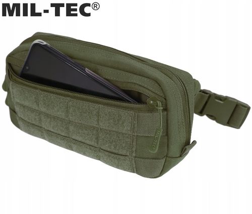Nerka saszetka torba biodrowa organizer Mil-Tec Fanny Pack Molle Olive na Arena.pl