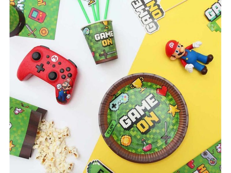 Talerzyki, Game On, 18 cm, 6 szt. zdjęcie 3