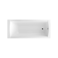 Aquaria wanna prostokątna 170x75 cm, biały połysk