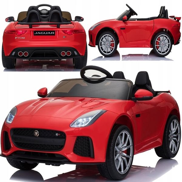 Auto na Akumulator Jaguar F-Type Czerwony Lakier zdjęcie 1