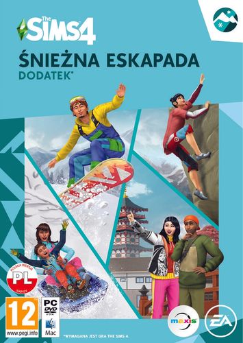 THE SIMS 4 - ŚNIEŻNA ESKAPADA DLC KLUCZ CD KEY KOD BEZ VPN na Arena.pl