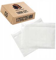 Koperty kurierskie kangurki przylgi C5 175x235 mm 1000 sztuk wytrzymałe