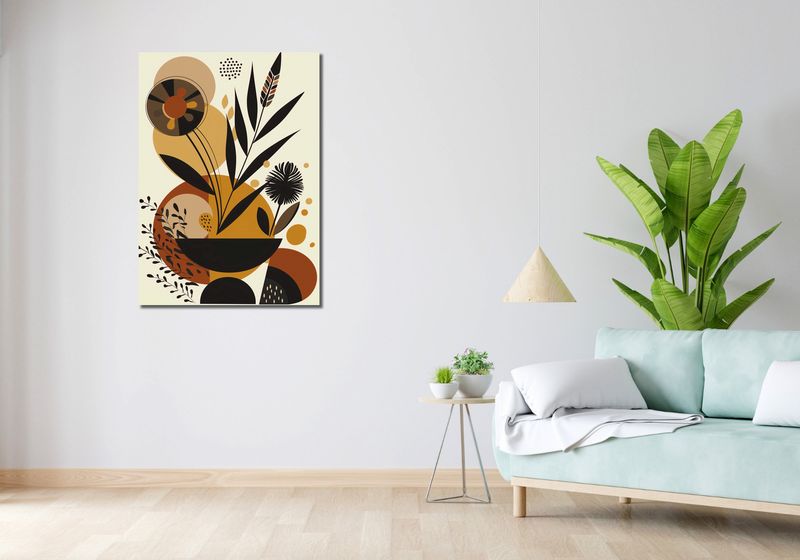 Obraz 70x100cm Ogrody Geometryczne zdjęcie 2