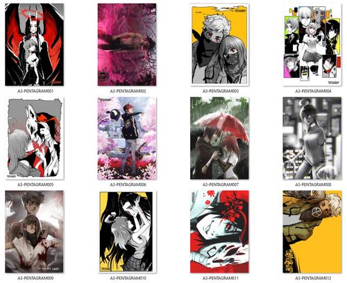 Plakat Pentagram Alchemist DO WYBORU Kattlett na Arena.pl