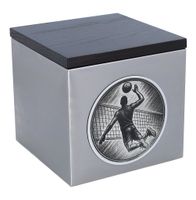 Urna z motywem siatkówki, Urna dla siatkarza Tabliczka / Nie