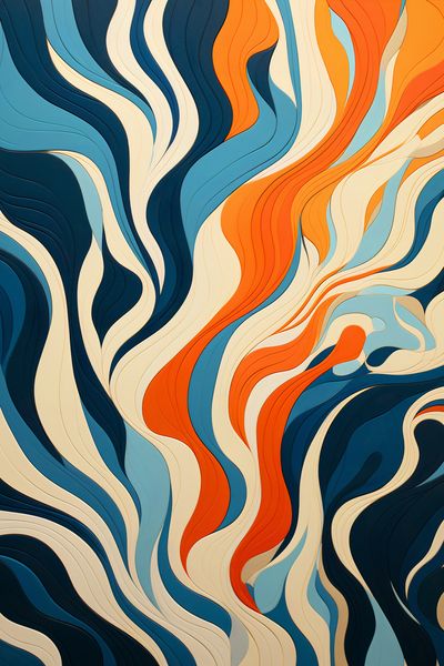 Plakat 40x60cm Oceaniczne Fale zdjęcie 1