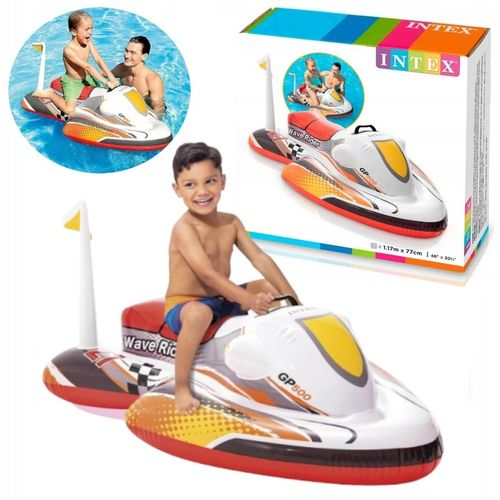 DMUCHANY SKUTER WODNY PONTON MATERAC INTEX 57520 DLA DZIECI DO PŁYWANIA na Arena.pl