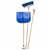 Łopata Do Śniegu Skuwacz Lodu Miotła Trzonek 3szt