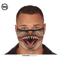 maska jaszczur wielokrotnego użytku  potrójna