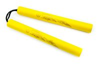 nunchako treningowe pro pinakowe żółte allright