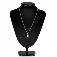 ŁAŃCUSZEK SREBRNY 925 CUDOWNY MEDALIK CHRZEST 45CM