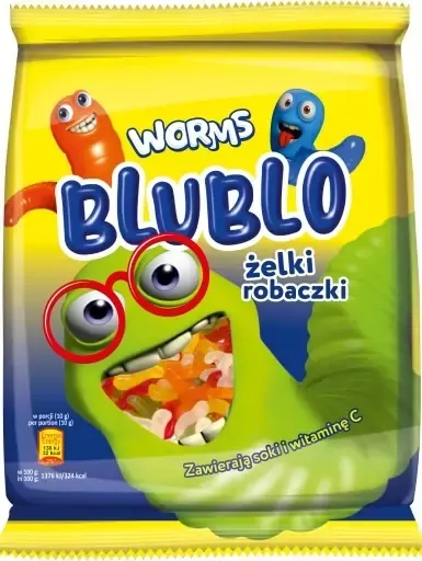 APETITKI ŻELKI BLUBLO ROBACZKI 80G / zdjęcie 1
