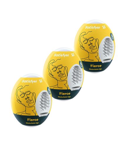 zestaw masturbatorów eggs set of 3 fierce satisfyer na Arena.pl