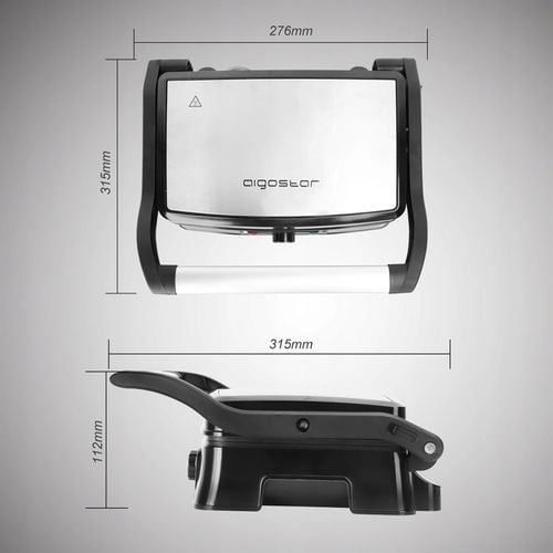 Aigostar Hitte 30Hfa - Opiekacz Grill 1500 W na Arena.pl